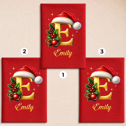 Custom Cotton Napkin - Personalized Christmas Birthday Gifts For Mom, Dad, Brother, Sister - Warm Hearts Winter Nights